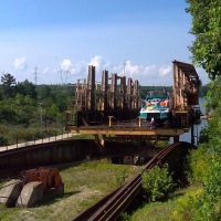 The only marine railway in use on Turtle Island!